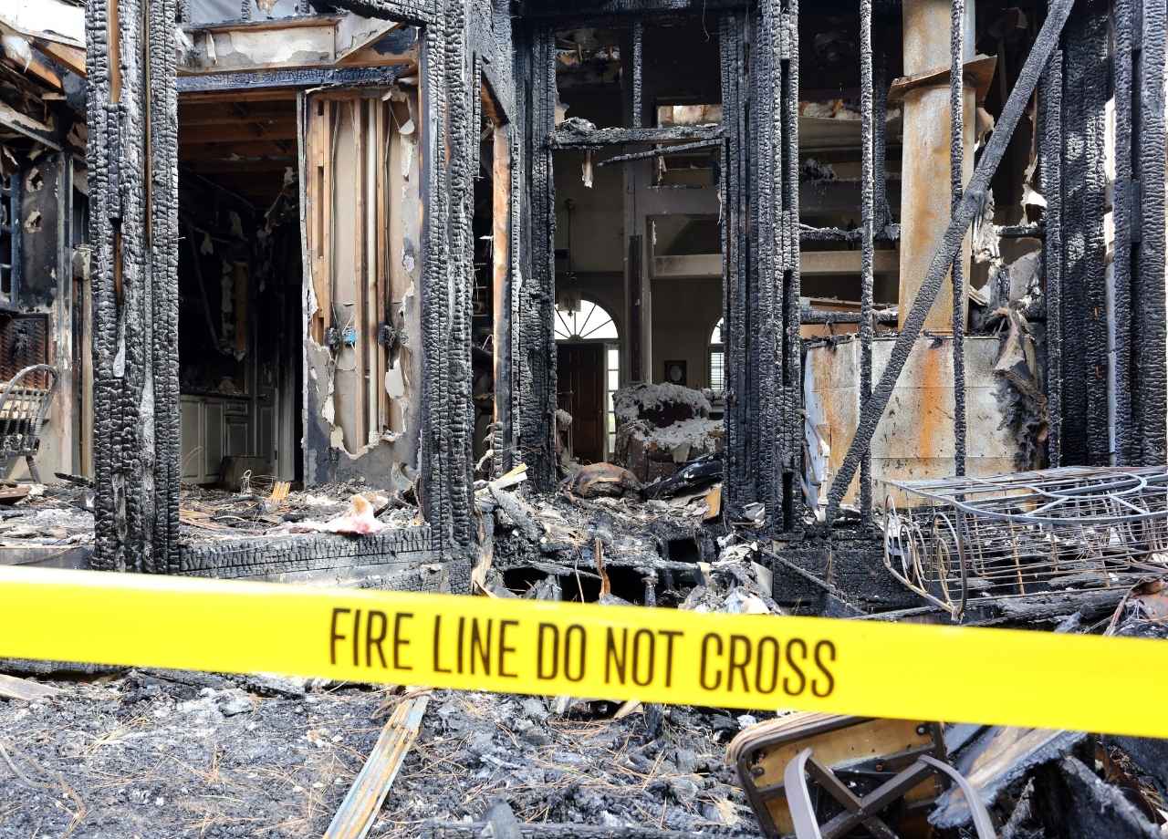 what happens after a house fire is out